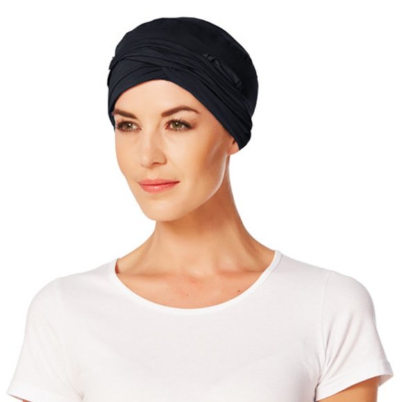 Christine Headwear Accessories - Gaia Turban- Christine Headwear-Blue Melange